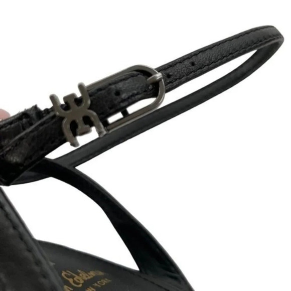 Sam Edelman Leather Kia Strappy Sandal Black Size 10 NWT - Picture 14 of 16